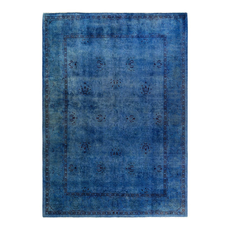 Overyed One-of-a-Kind Rectangle 6'1" X 8'6" Hand Knotted Area Rug