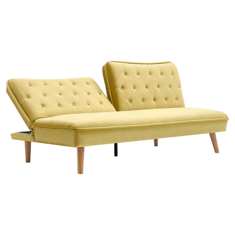Angelos 3 Seater Sleeper, Yellow