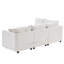 Rayures verticales en L, mobile, modulaire 89 x 79 po, pour le salon-1008834851