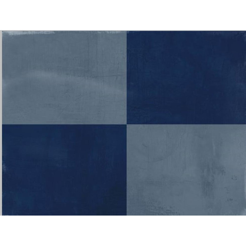 Nautical Flag X Print by Barclay Butera, 24" H x 32" W x 1.5" D, Matte