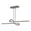 Switchback Kitchen Island Geometric LED Pendant-857044482
