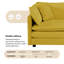 Chenille Cloud Canapé, canapé 4 places pour le salon -1182118435-1182118437-1180668169