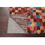 One-of-a-Kind 3'6" X 7'2" 1940s Runner Wool Area Rug in Red