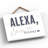 Alexa Skip to Friday - Unframed Typography on Wood