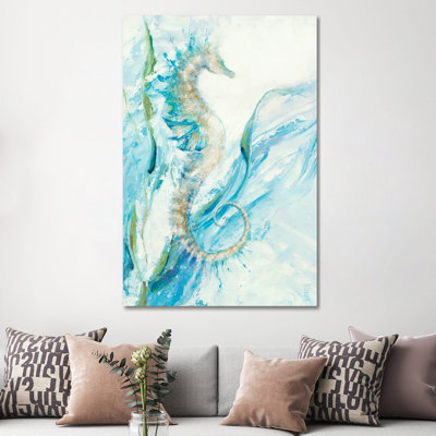 New Seahorse by Dina D'Argo - Painting on Canvas