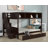 Kids Twin Over Full Bunk Bed with Drawers-2100306502