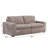 Josilyn 86.6'' Wide Modern Corduroy Square Arm Power Reclining Loveseat With USB Port-99701907