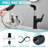 Pull-Out Rotatable Faucet - Single Hole Bathroom Sink Faucet with Lift Spout & Dual Spray Modes-115811210