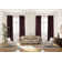 Rideau simple extra long et extra large en velours mat luxueux