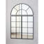 Superbe miroir mural arqué au design polyvalent pour chaque pièce