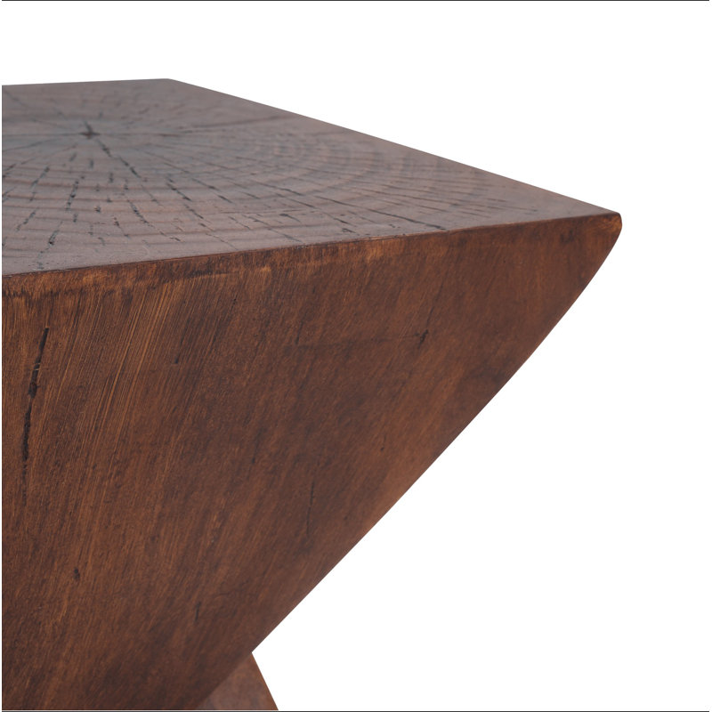 TABLE D'appoint GEOMETRIC MGO, Brun
