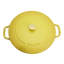 Cocotte ronde en fonte Staub, cocotte, 5,5 pintes, pour 5 à 6 personnes, fabriquée en France-1212791008