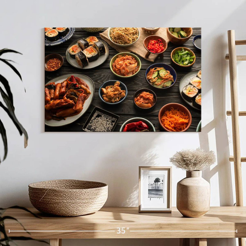 Cuisine coréenne Yarlin, H 16 po x l 24 po