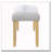 Upholstered Tufted Modern Bench