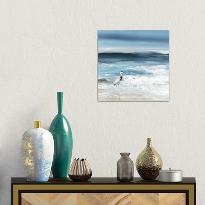 Tidal Fishing I 1 Piece Wrapped Canvas Painting