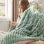 Couverture en polaire pour lit simple / simple TG Bedsure - Jeté chaud pour lit et canapé-lit - Vert-105504209-105504213