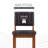 Upholstered Counter Stool with Solid Wood Frame-52517035-52517032