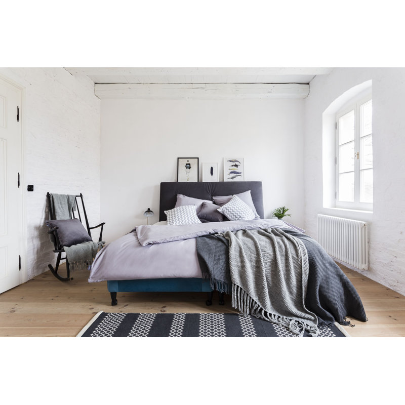 No Pattern Duvet Cover Set, Grey, 200 x 220cm