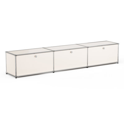 Modern Modular Storage Cabinet Metal Organizer For Living Room and Home Office