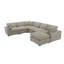 Canapé modulaire réversible en chenille 7 pièces Vivianna Latitude Run® Vivianna-1057992543