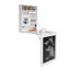 Bureau convertible flottant avec huche