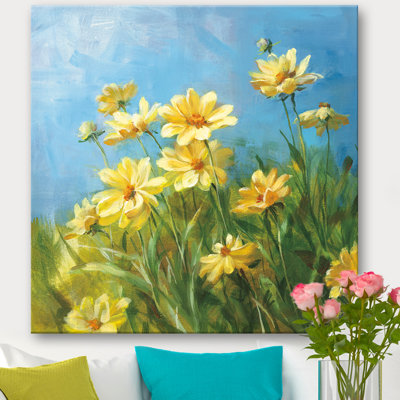 «Summer Field I», reproduction d'art sur toile tendue