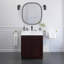 Base de meuble-lavabo simple 30 po en espresso seulement