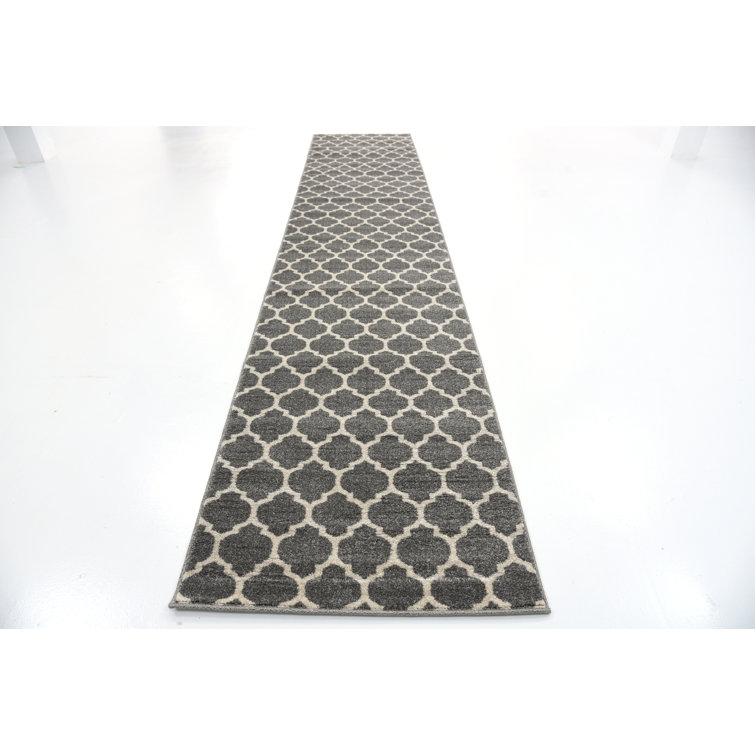 Molly Power Loom Dark Gray/Ivory Rug