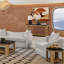 Chaise d'appoint avec coussin