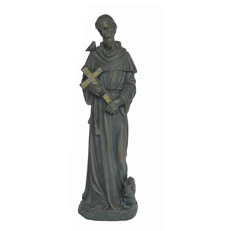 Statue de Bennett en résine St. Francis