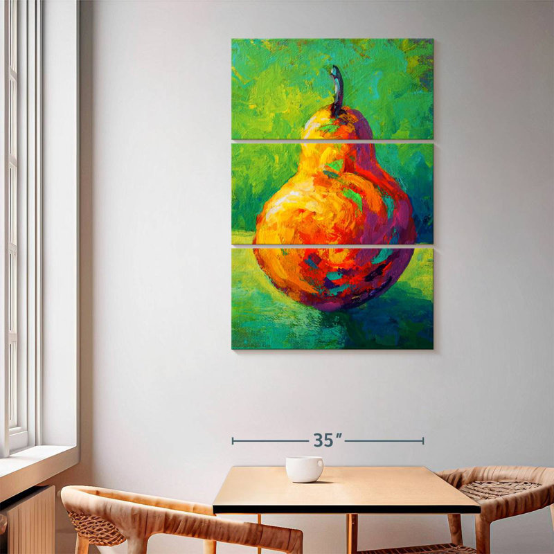 Yarlin Bright Pear V, 65" H x 42" W
