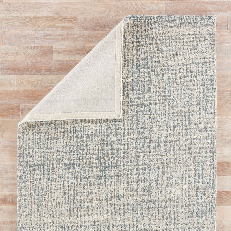 Britta Wool Area Rug in Blue, Rectangle 9' x 12'