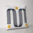 Hardin Geometric Feather Linen Throw Pillow