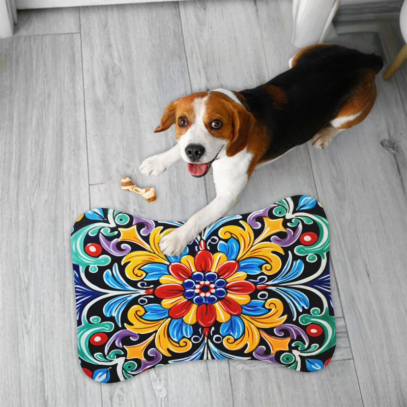 Tapis à motif d'os - 1 pièce