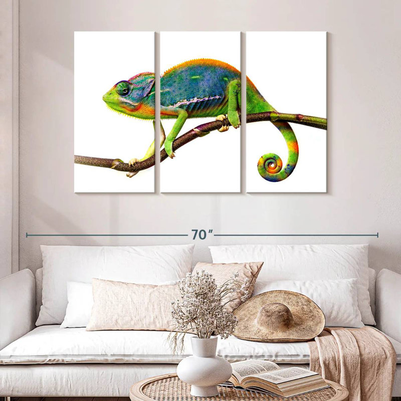 Brampt Still Chameleon, 20" H x 33" W