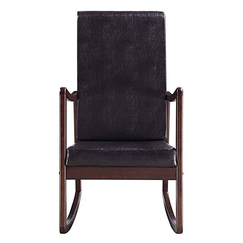 Chaise berçante avec accoudoirs