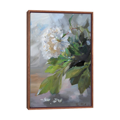 White Peonies by Igor Zhuk - Painting on Canvas