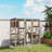 Pet Enclosure,Outdoor Cat Enclosure with Multi-Level