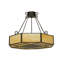 Lustre géométrique unique à 4 lumières-16183606