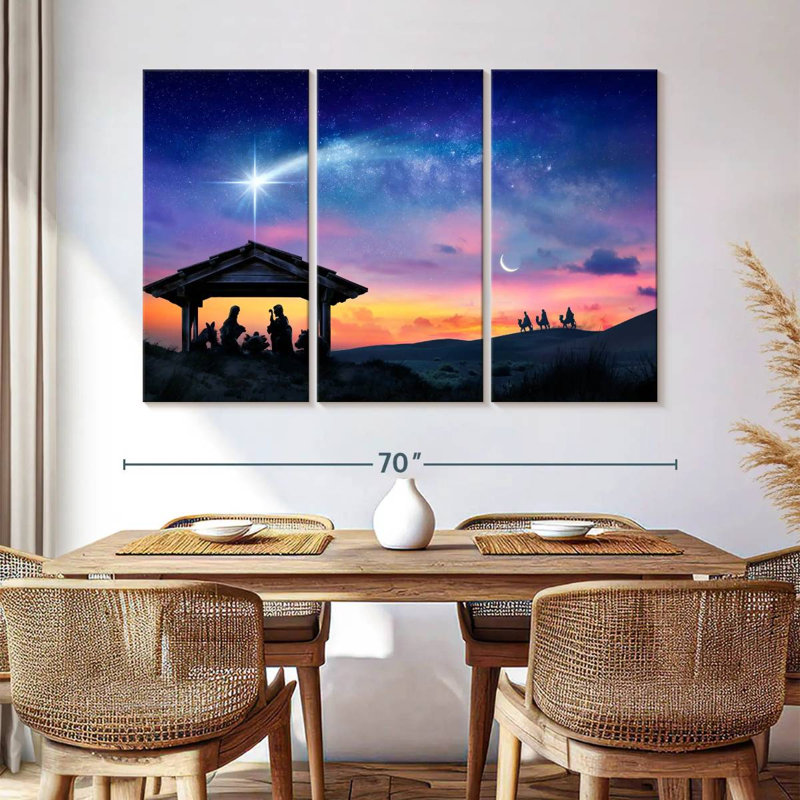 Adella Christmas Star, 42" H x 65" W