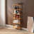 Soho 5 Shelf Bookcase, Solid Wood Open Bookshelf for Living Room, Bedroom and Office-2038529443