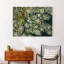 Moody Cream Florals - peinture sur toile tendue