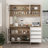 Dorilal 74.8'' Kitchen Pantry-878779163