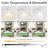 Modern White Smart Ceiling Fan With Light And 5 Wood Blades-362366885