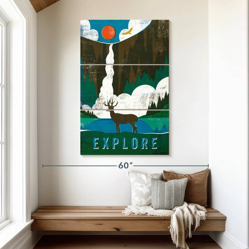 Brampt Big Sky II, 50" H x 32" W