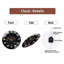 Horloge murale unique en son genre à conception élégante - Horloge murale moderne en verre 12 po
