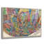 «Modern Map of St. Louis» par Nikki Galapon, art mural en verre acrylique-94644638