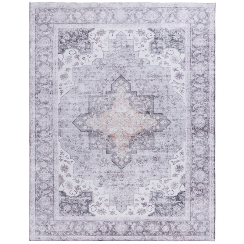 Maelina Performance Machine Washable Oriental Rug, Rectangle 8' x 10'