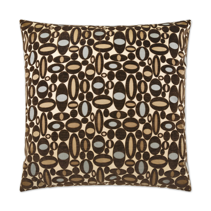 Centric Pillow Cover & Insert, Aqua, Square 20"