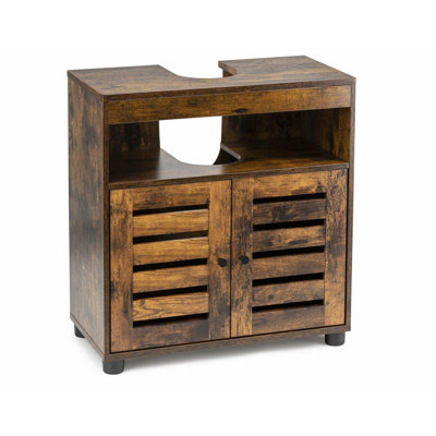 Giambrone Bathroom Vanity Base Only in Brown